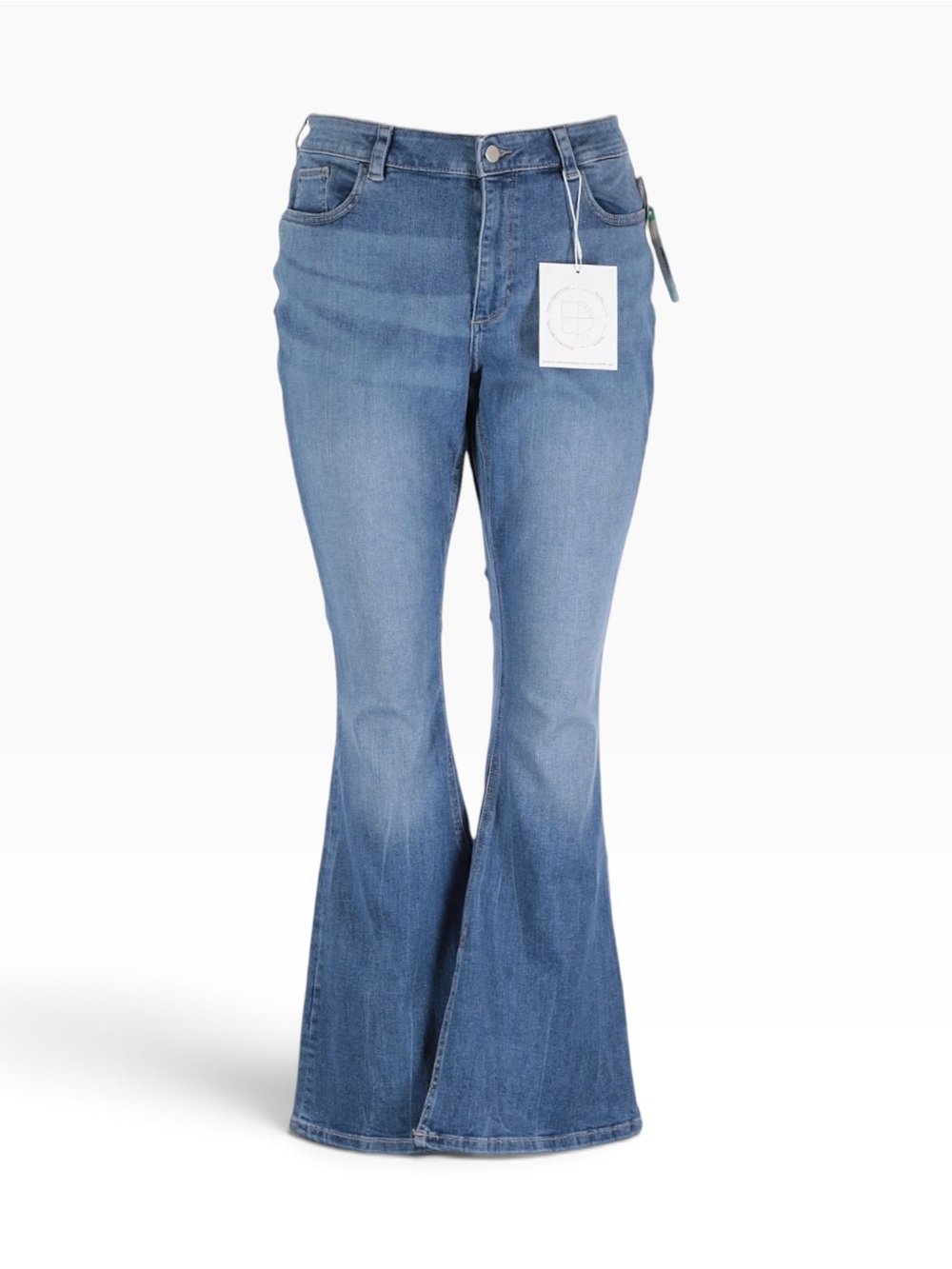 DL1961 Bridget Boot Jeans 16W High Rise Instasculpt Flare Slit NWT Airway